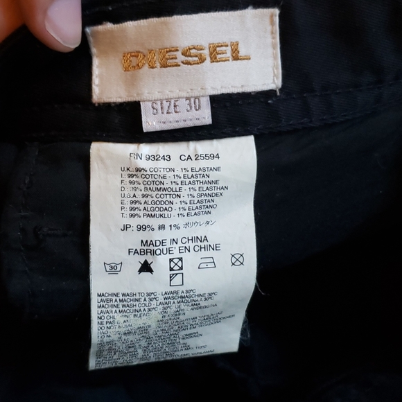 Diesel cotton pants (size 30) - Picture 5 of 7
